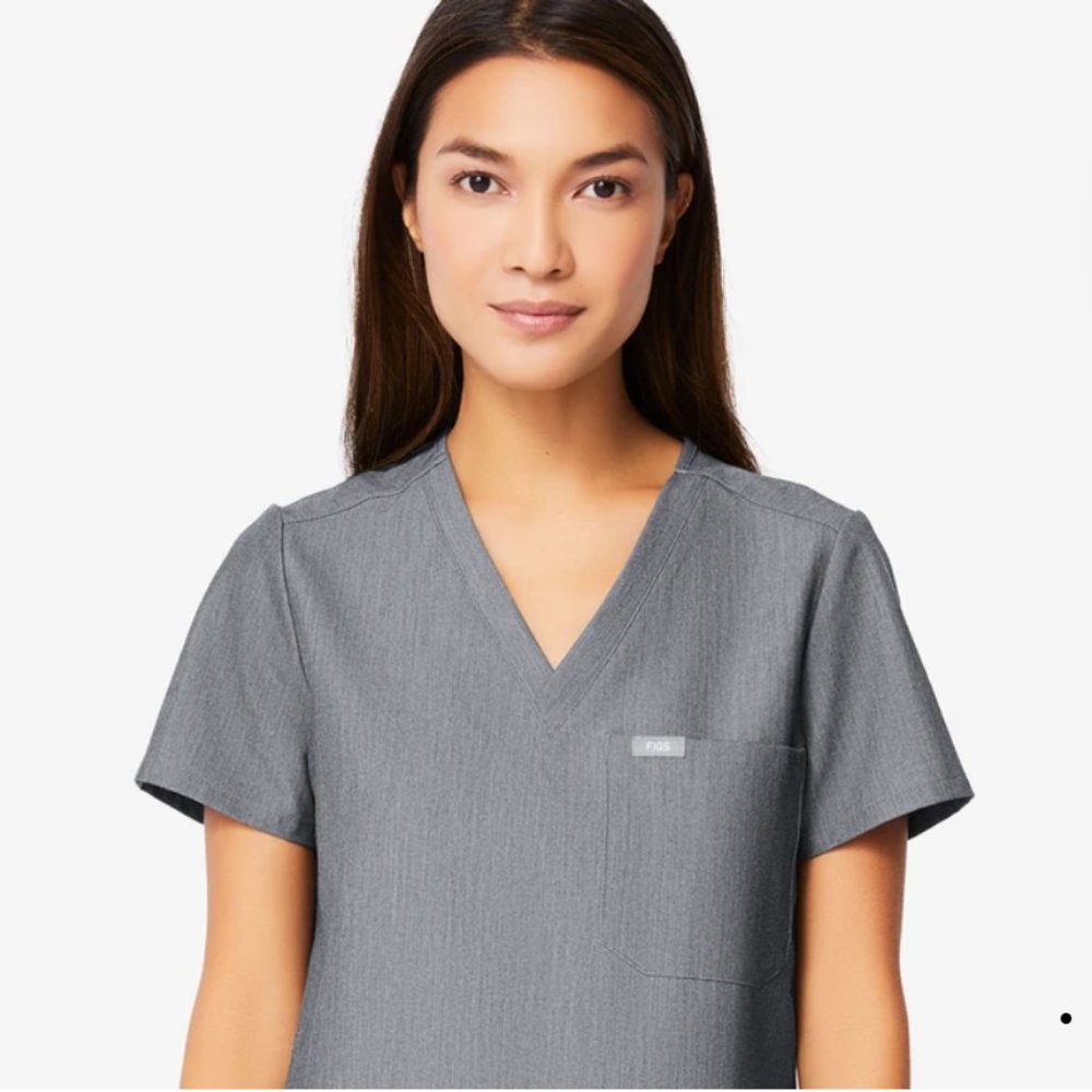 Women's Figs Scrub Top